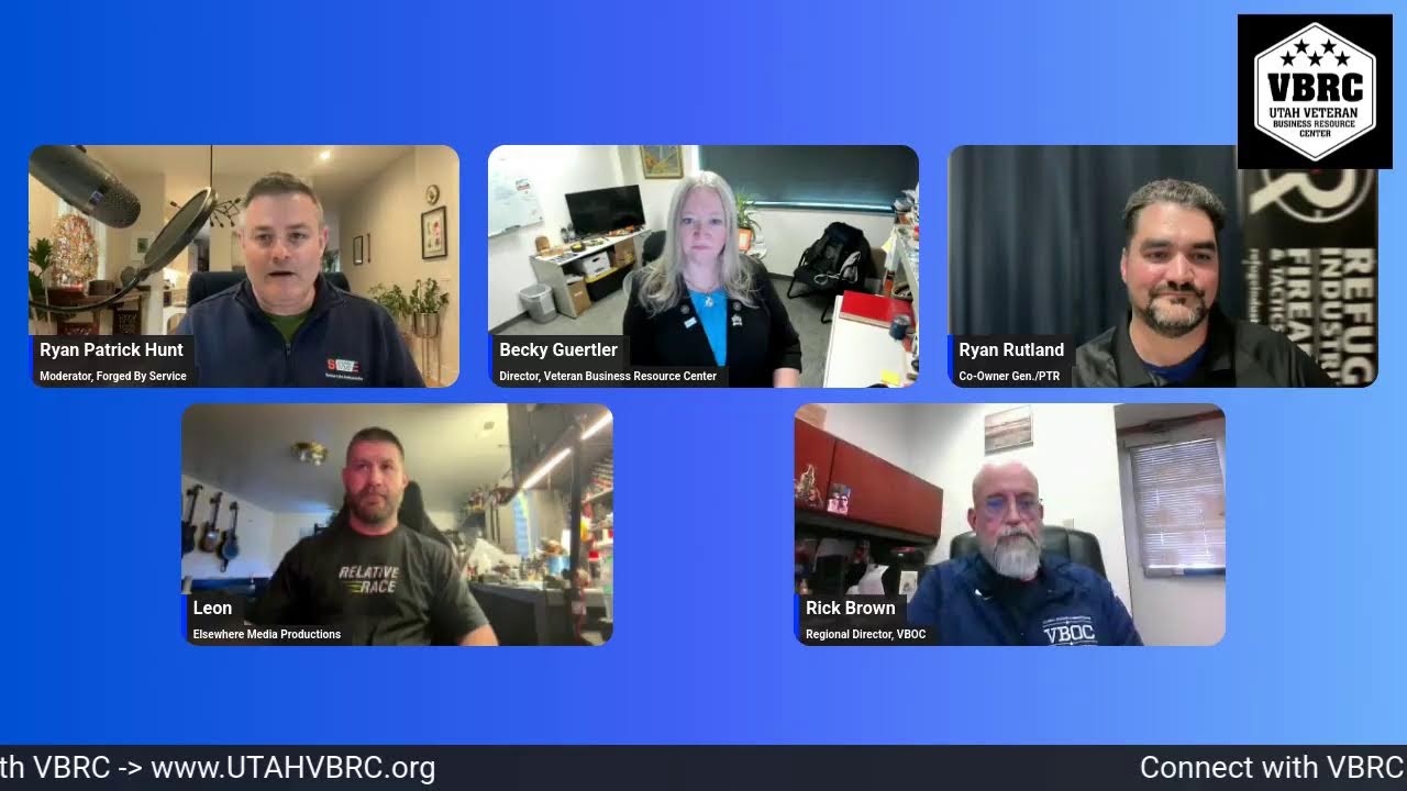 Nov 4:  Navigating the VR&E Self Employment Track