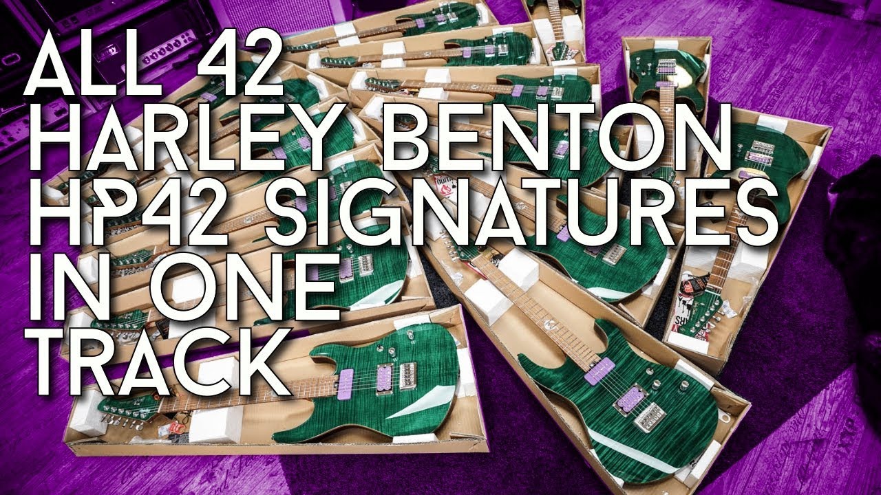 All 42 HB HP42 Signatures in ONE Track