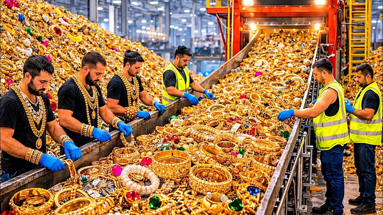 Top 6 INSANE Waste Artificial Jewelry Recycling and Manufacturing Factory Process Videos|How To Make