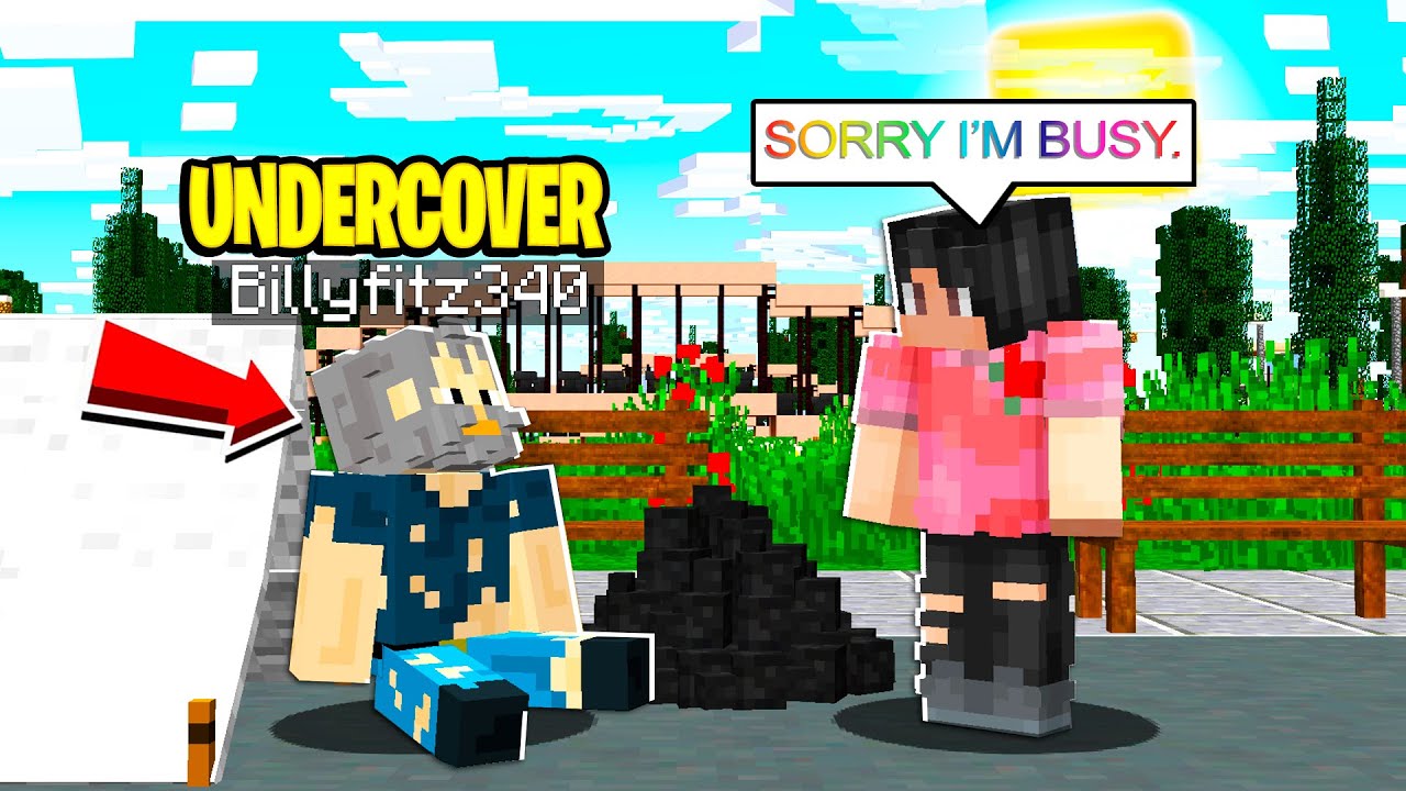 I Became HOMELESS To Test My Minecraft Friend.. HE SAID WHAT? (Minecraft)