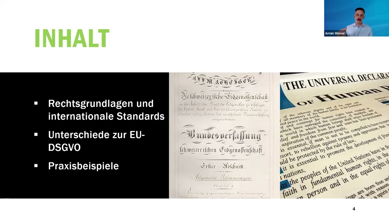 Blicke endlich durch beim neuen Datenschutzgesetz 2023 | Armin Wieser