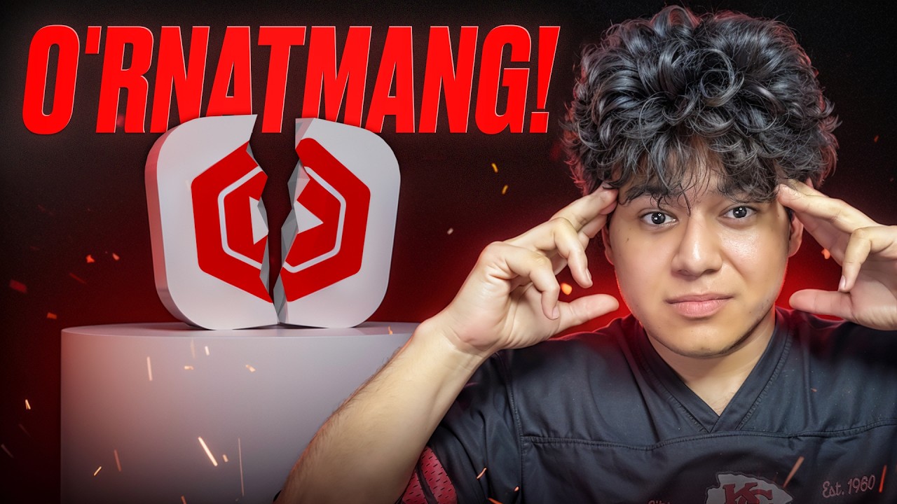 YOUTUBE STUDIO DASTURINI ISHLATISHNI TO'XTATING! 😡