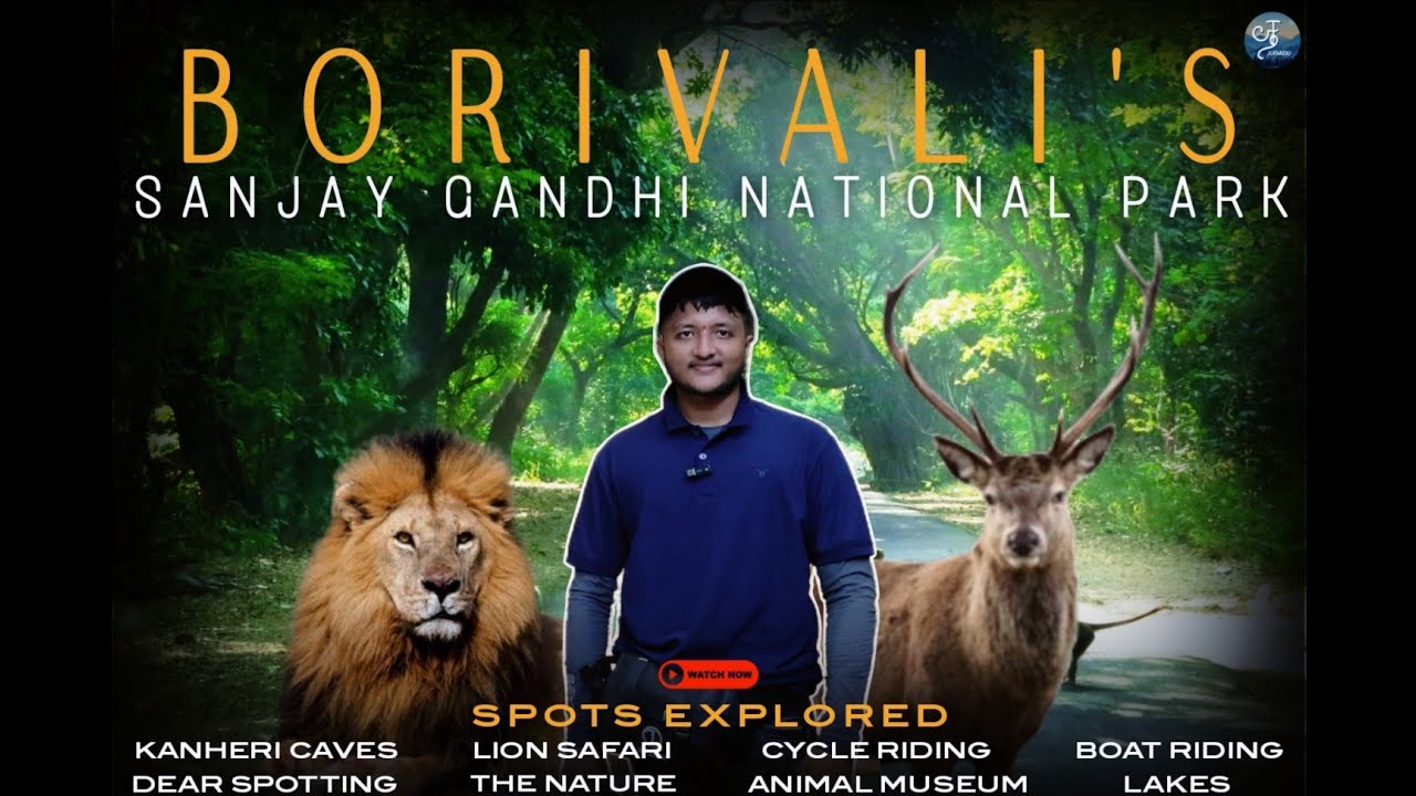 Sanjay Gandhi National Park Full Tour | Kanheri Caves, Wildlife & Boating | Jugadu Traveller