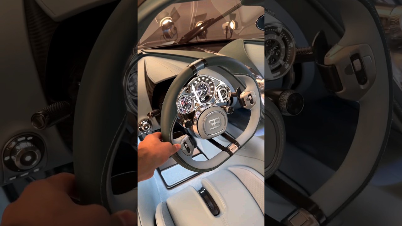 2025 Bugatti Tourbillon 8.3-L V16 Hybrid 1800 HP 0-100 km/h 2 sec $3.8M