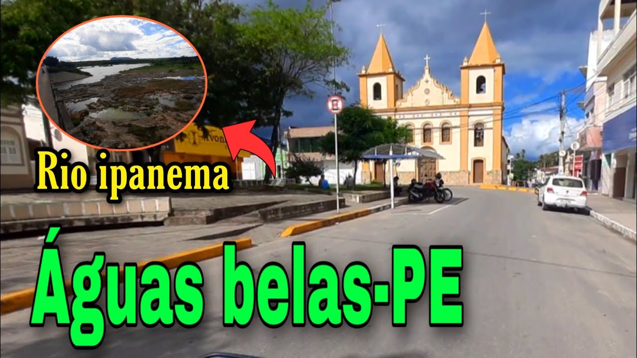 CONHECENDO A CIDADE DE ÁGUAS BELAS PERNAMBUCO E O RIO IPANEMA DEPOIS DAS CHUVAS #aguasbelas