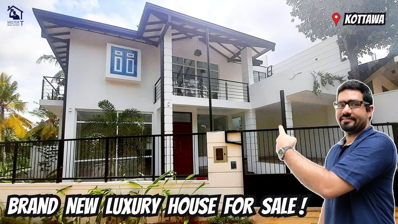 [SOLD] Brand New Luxury House for Sale in Kottawa Sri Lanka [4k Video]