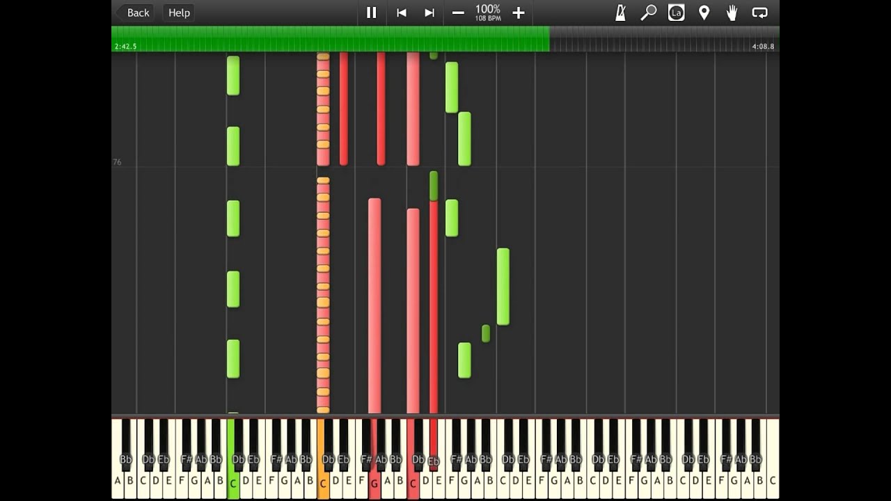 Survivor - Eye of the Tiger (Synthesia)