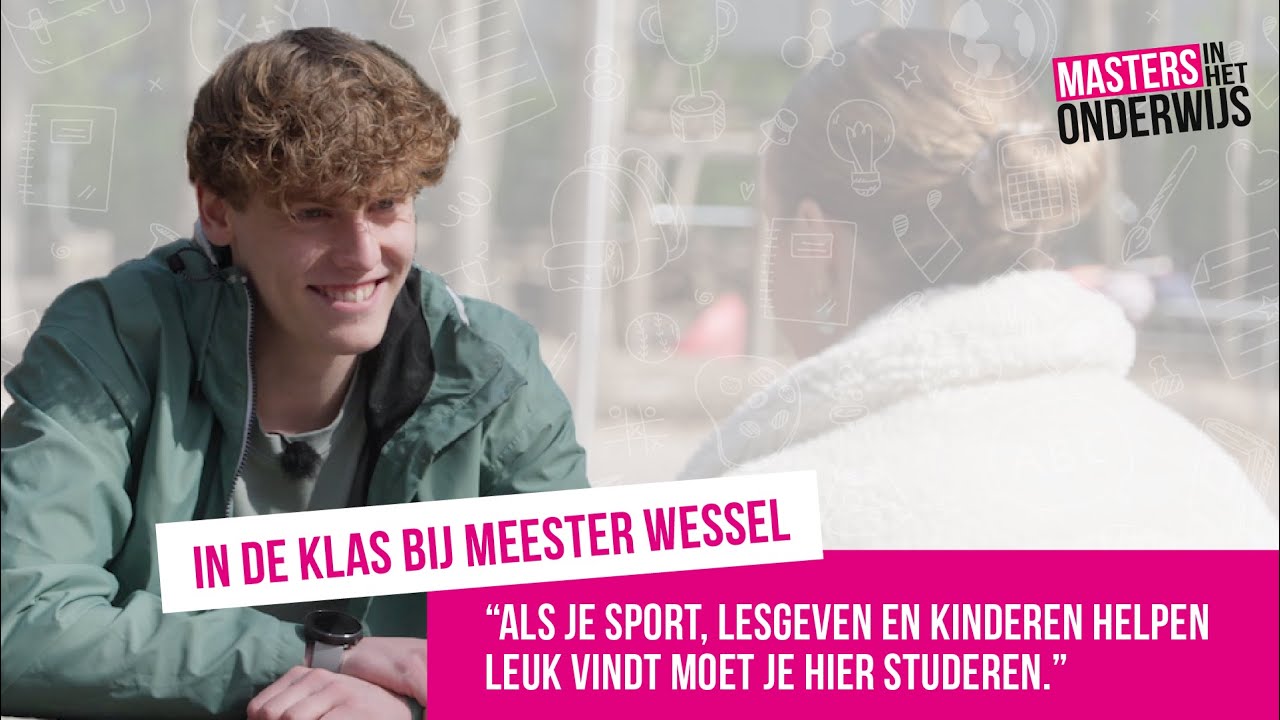 In de klas bij meester Wessel | Sport, lesgeven en kinderen helpen | Masters in het Onderwijs