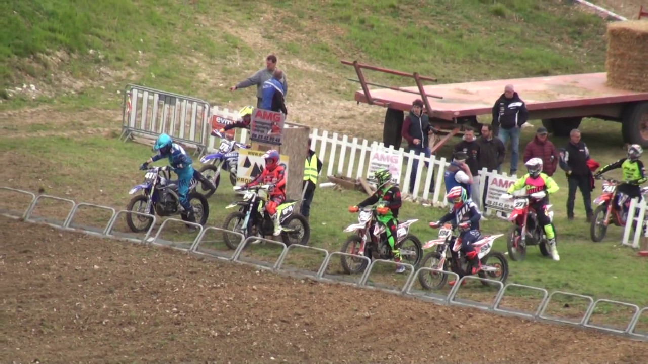 Motocross Gasny 2017 Nicolas Dercourt Manche 1