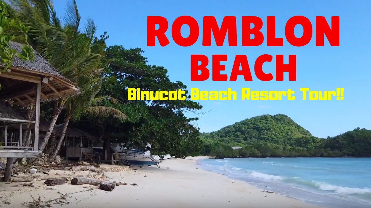 ROMBLON Philippines Beach! Binucot Beach Resort in Ferrol, Romblon (Walking Tour)
