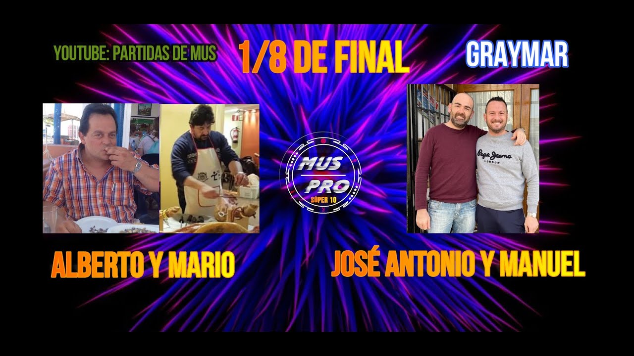 I I SÚPER 10. Alberto González y Mario García vs José Antonio Sánchez y Manuel Rguez 1/8 de final.
