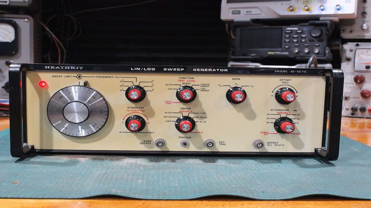 Ремонт и проверка Heathkit IG 1275