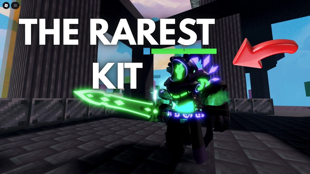 The RAREST Kit in Roblox BedWars..