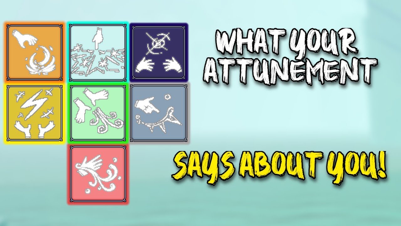 What Your Favorite Attunement Says About You! - Deepwoken(Roblox)