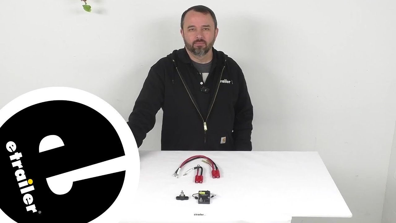 Review of Connect-Ease Battery Connectors - 36V Trolling Motor Wiring Circuit Breaker - CE63RR