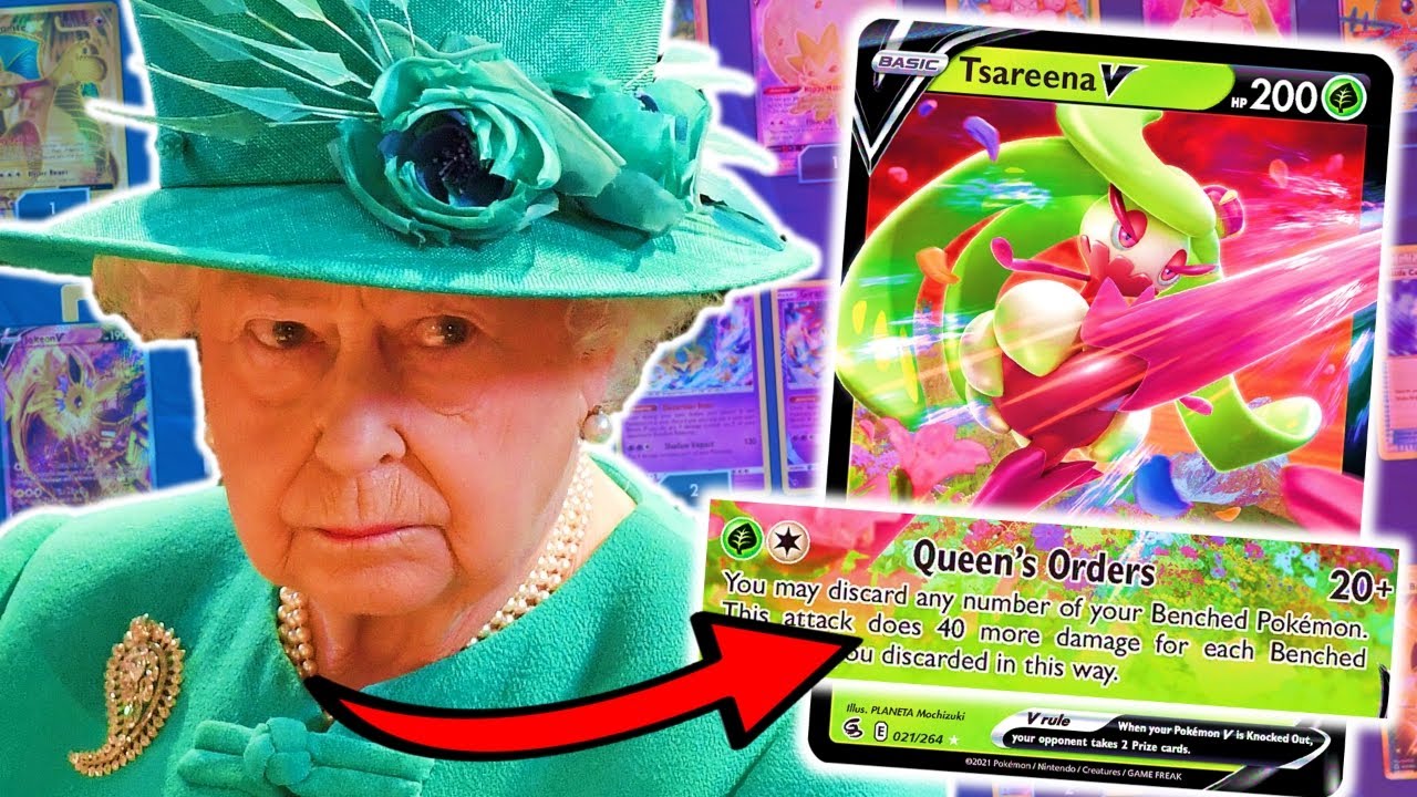 Tsareena V is the QUEEN OF EXPANDED - Pokemon TCG Deck Profile