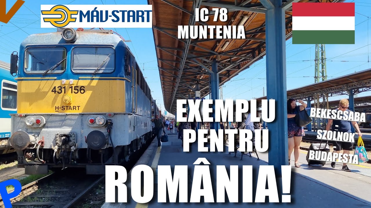 CFR MAV Bekescsaba-Budapesta | Asa calatoresti constant cu trenul la 120 km/h