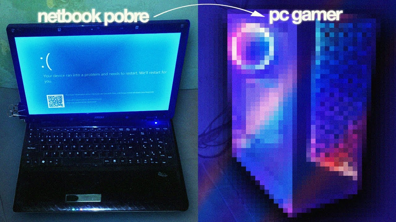 ASÍ SE SIENTE PASAR DE UNA NETBOOK POBRE A UNA PC GAMER