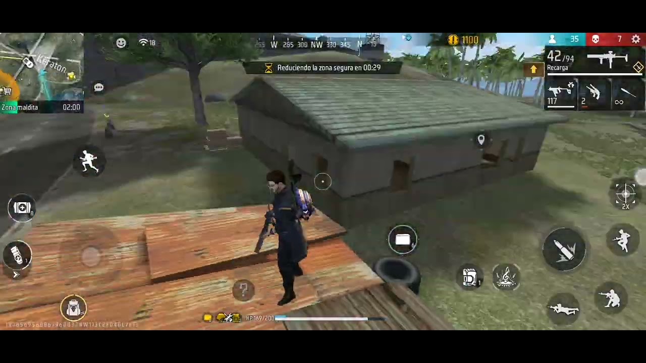 Jugando free Fire parte 4