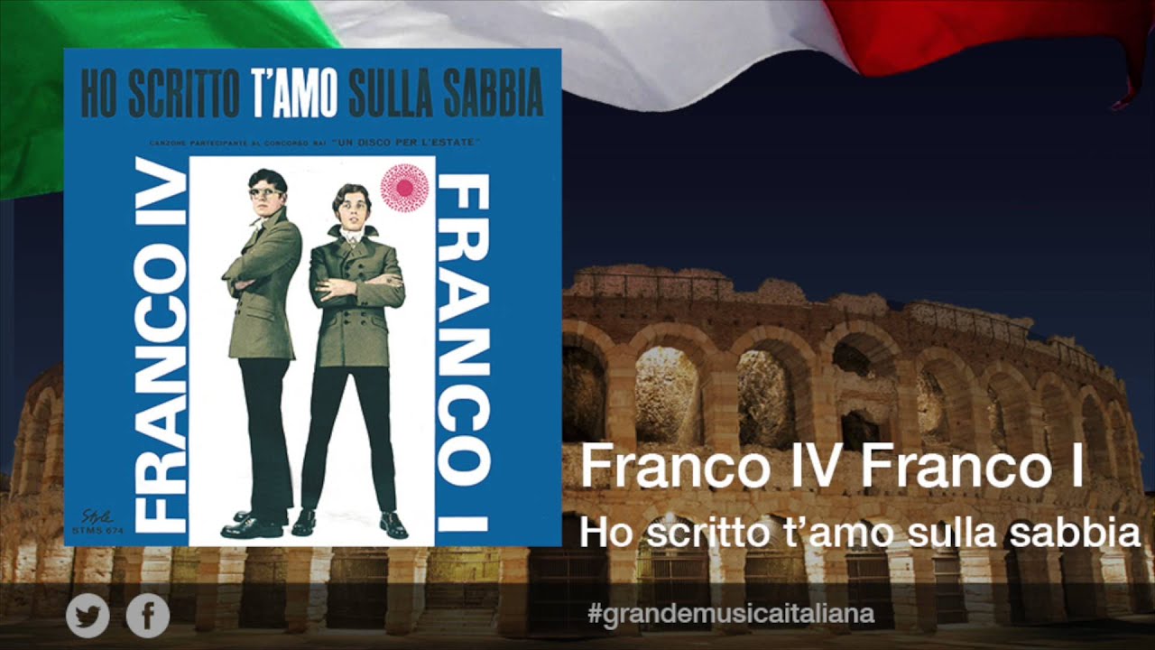 Franco IV Franco I - Ho scritto t'amo sulla sabbia