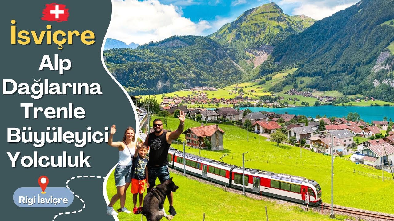 İsviçre Alp Dağlarının Doruklarına Trenle Yolculuk. Benzersiz Manzaraların İzinde.
