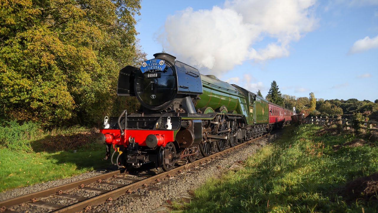 60103 Flying Scotsman Visits the NYMR!