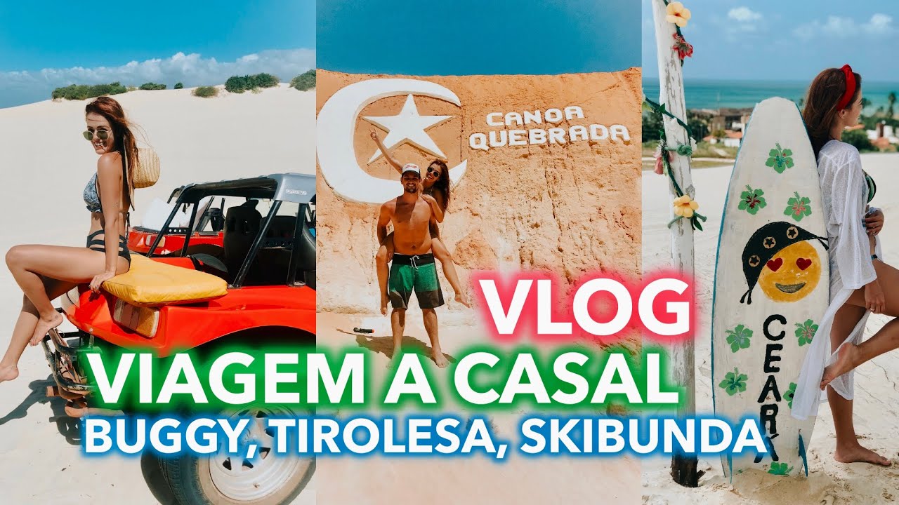 PASSEIO EM CUMBUCO, CANOA QUEBRADA E PRAIA DE IRACEMA #BIAVLOGANDO4