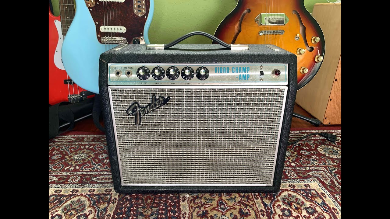 Jensen C8R Reissue Vs WGS G8C: Fender '68 Vibrochamp