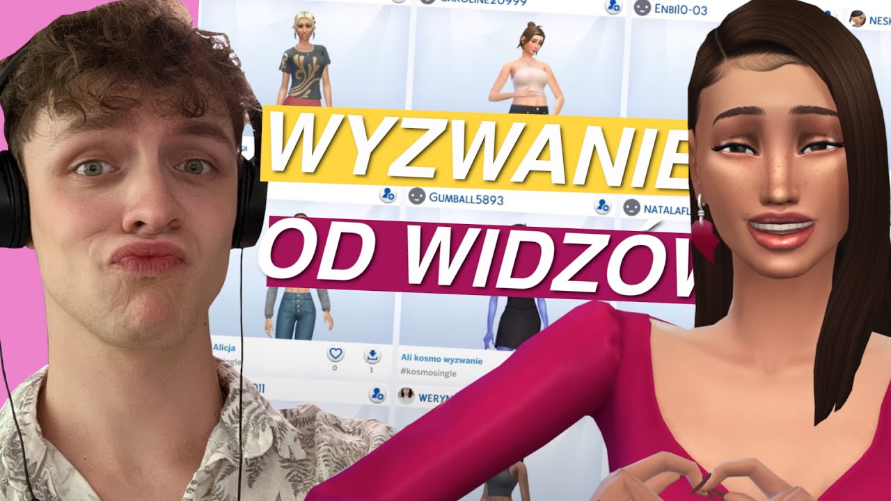 WIDZOWIE RZUCILI MI NAJTRUDNIEJSZE WYZWANIE W SIMS 4! 😱