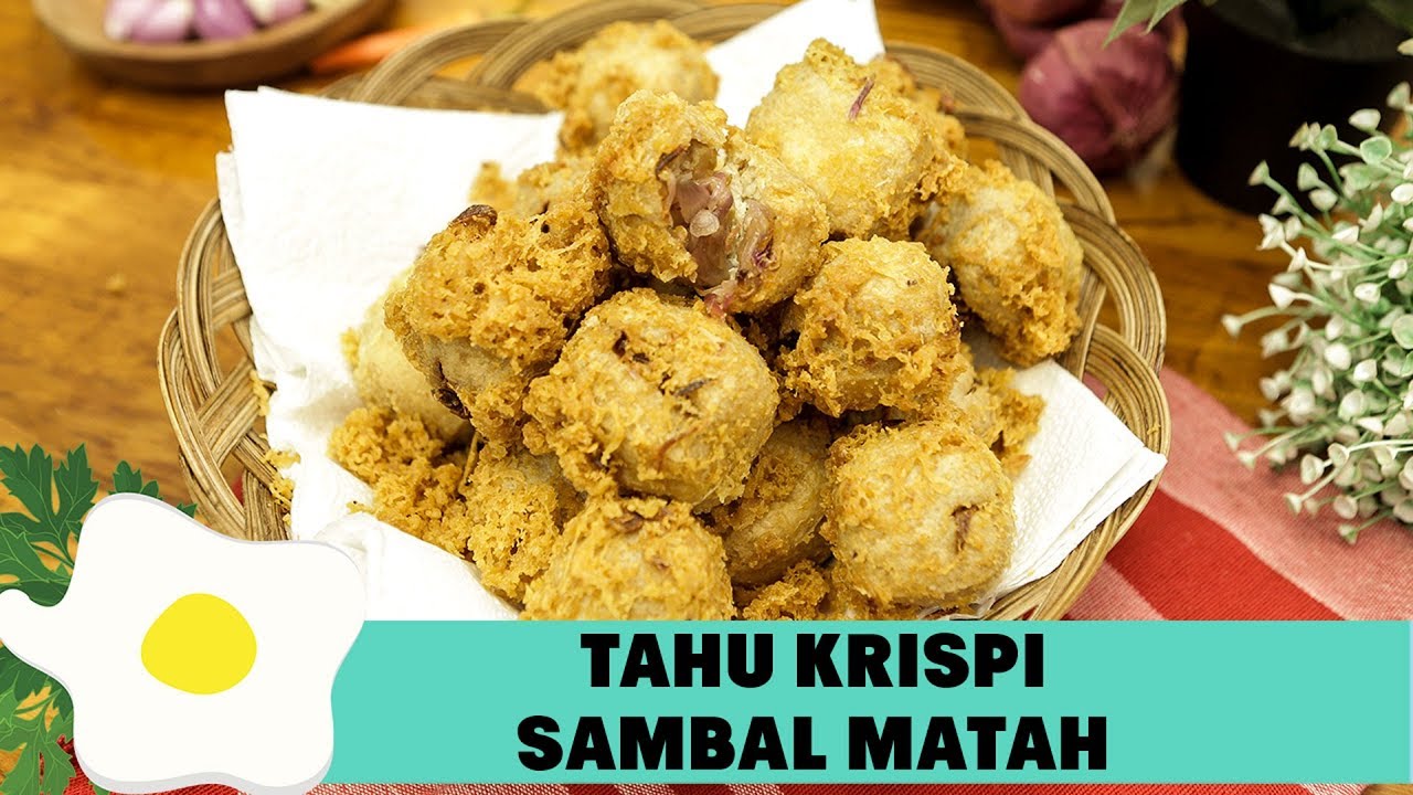 Resep Tahu Kriuk Sambal Matah