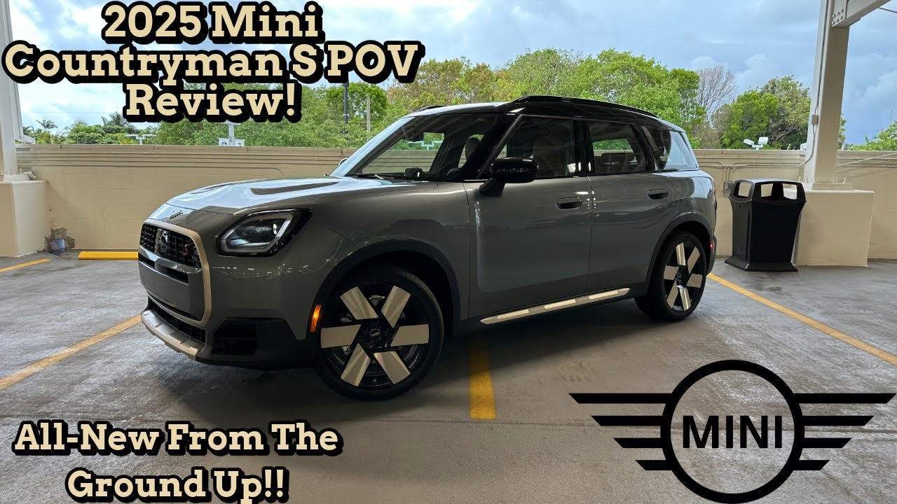 2025 Mini Countryman S POV Review! Vastly Improved In Every Way!!