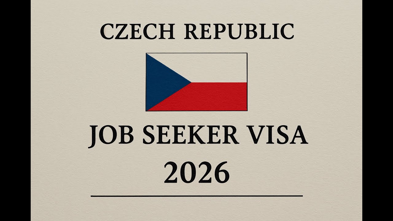 Czech Republic Job Seeker Visa 2026 &mdash; Complete Step-by-Step Guide