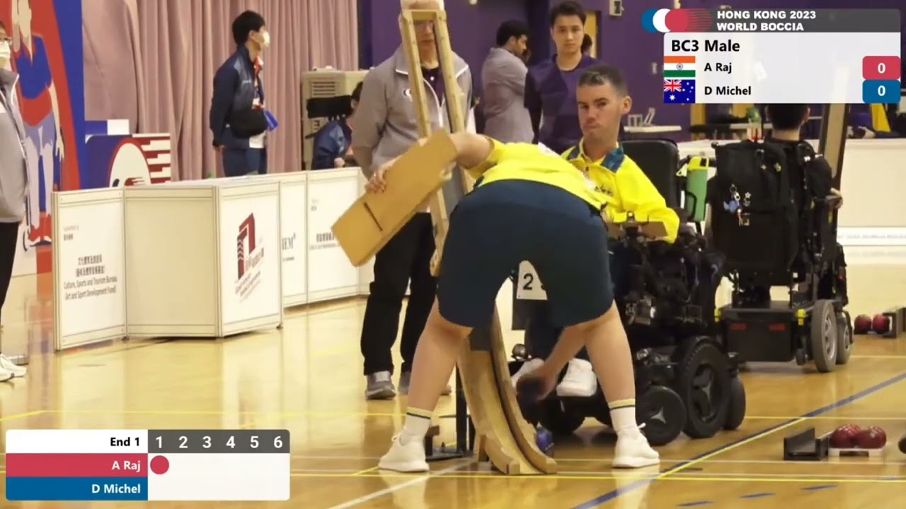 India VS Australia | Boccia BC3 Match | Hongkong Championship 2023