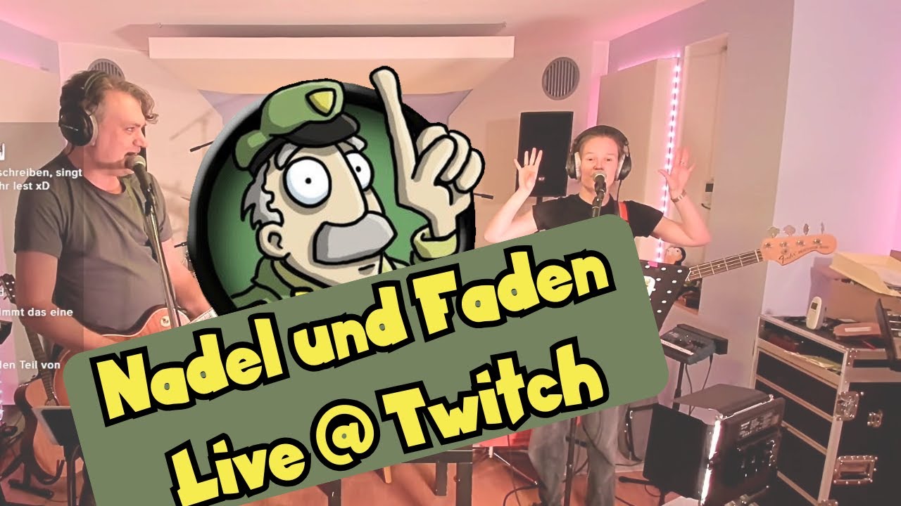 Nadel und Faden (Live) – Harveys Neue Augen | feat. Poki (Twitch Version)