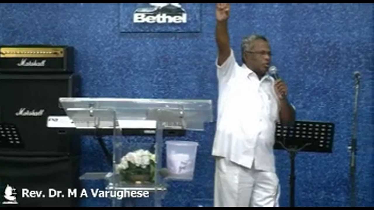 Message on 'Exodus 14:15' :-By Dr M A Varghese(Malayalam)