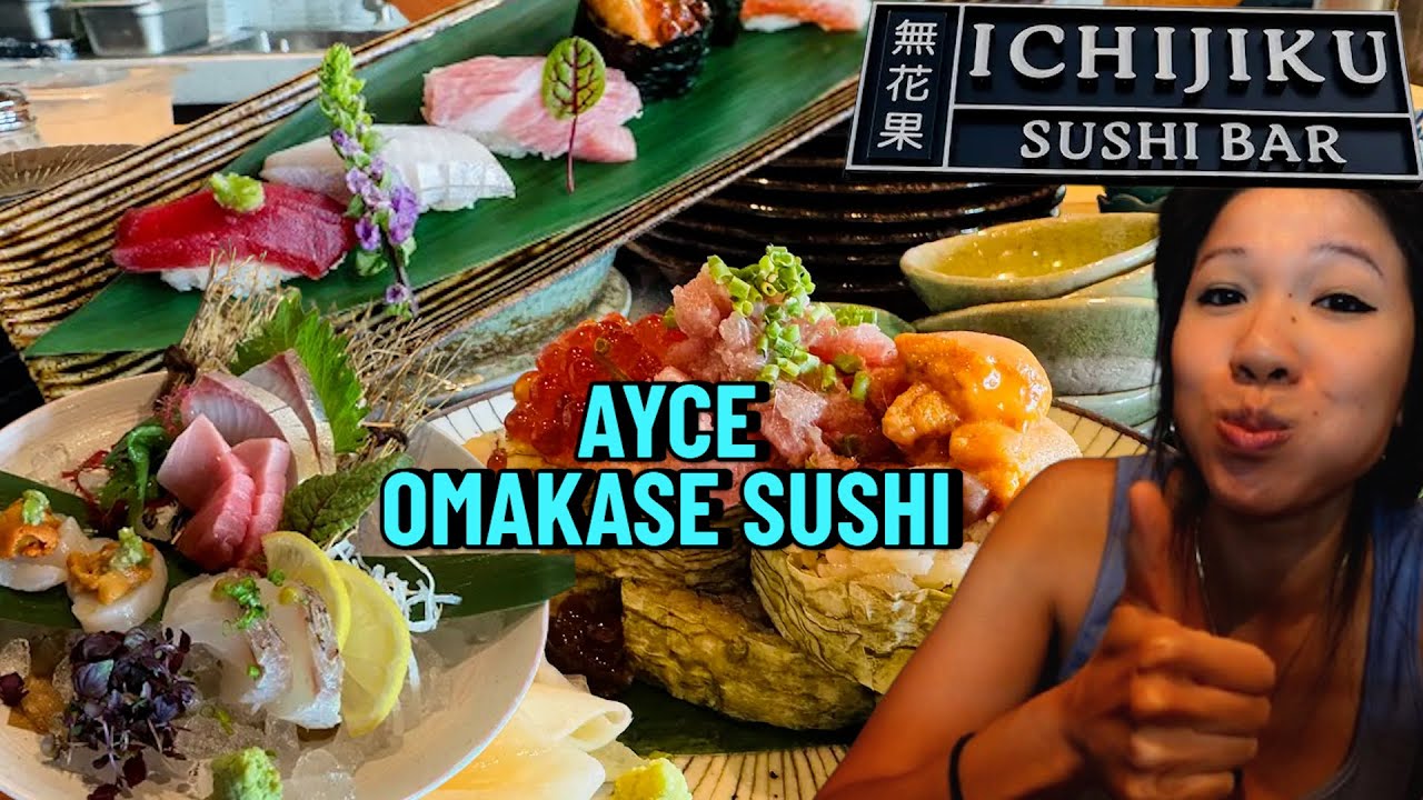 $65 UPSCALE Суши Omakase, сколько сможешь съесть, Хьюстон, Техас, в Ichijiku Sushi