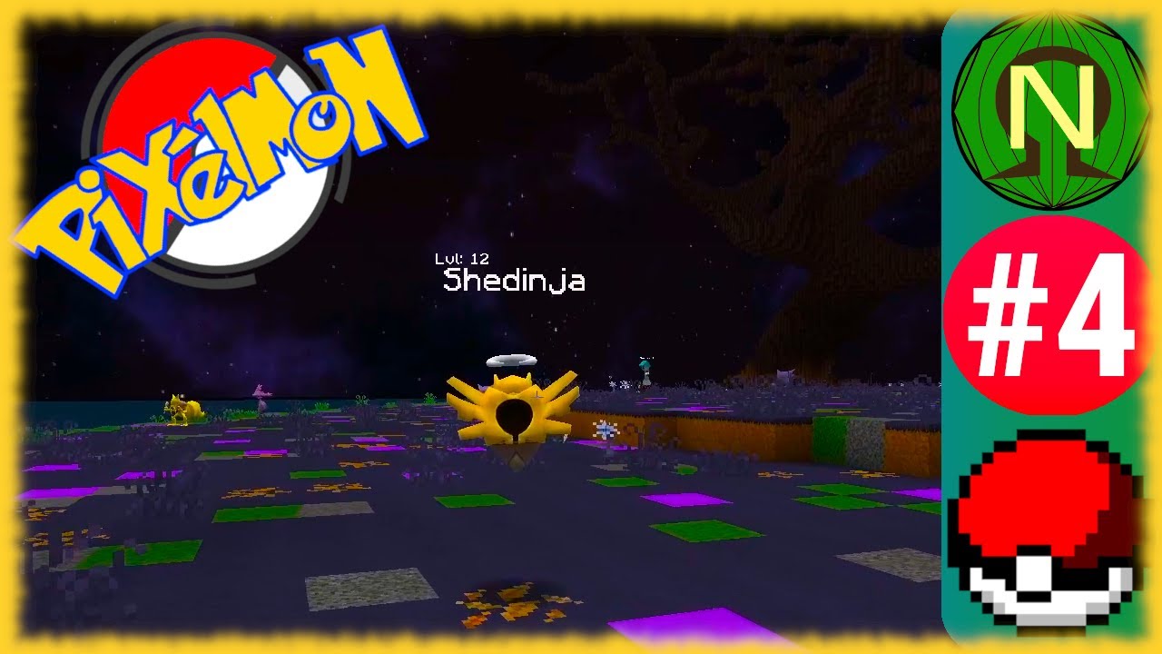 Minecraft Pixelmon PL #4 / Pierwszy Nalot Pokemonów!