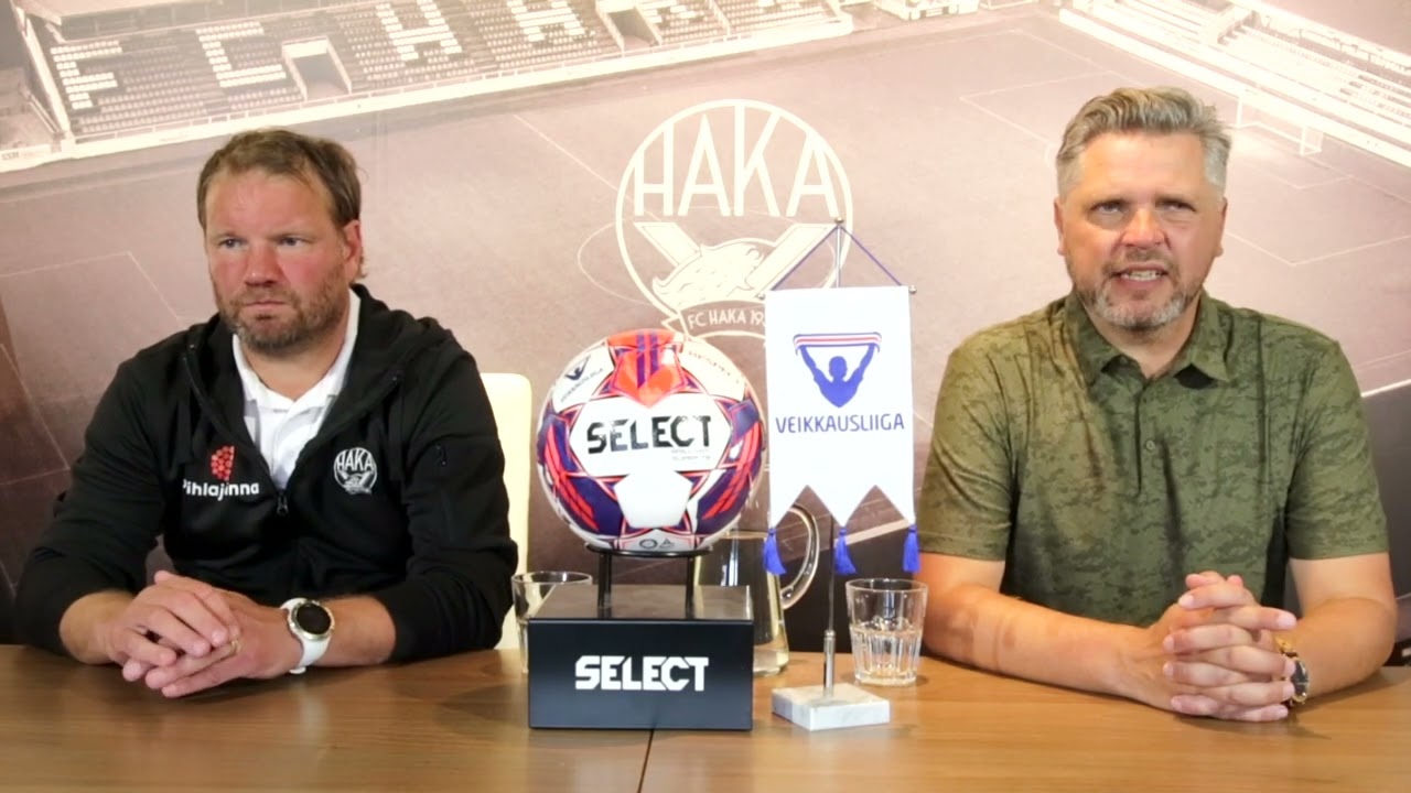 Mustavalko-TV | Mediatilaisuus FC Haka - FC Lahti 30.7.2023
