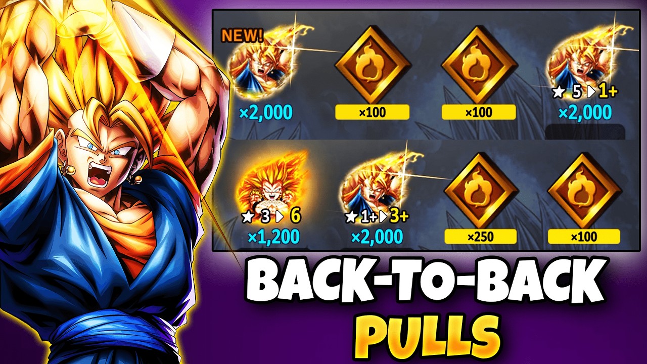 ANIMATIONS THAT GAVE ME SUPER VEGITO😱 | DRAGON BALL LEGENDS SUMMONS