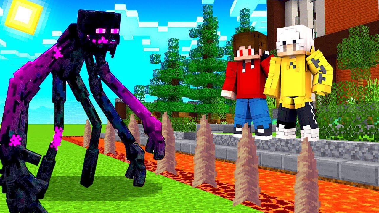 ENDERMAN MUTANTE contro la CASA PIU' SICURA di MINECRAFT
