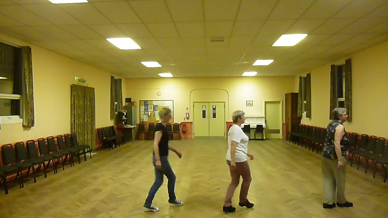 Sometimes I Wonder - Line Dance Demo by Ron Bloye UK    28th July 2017