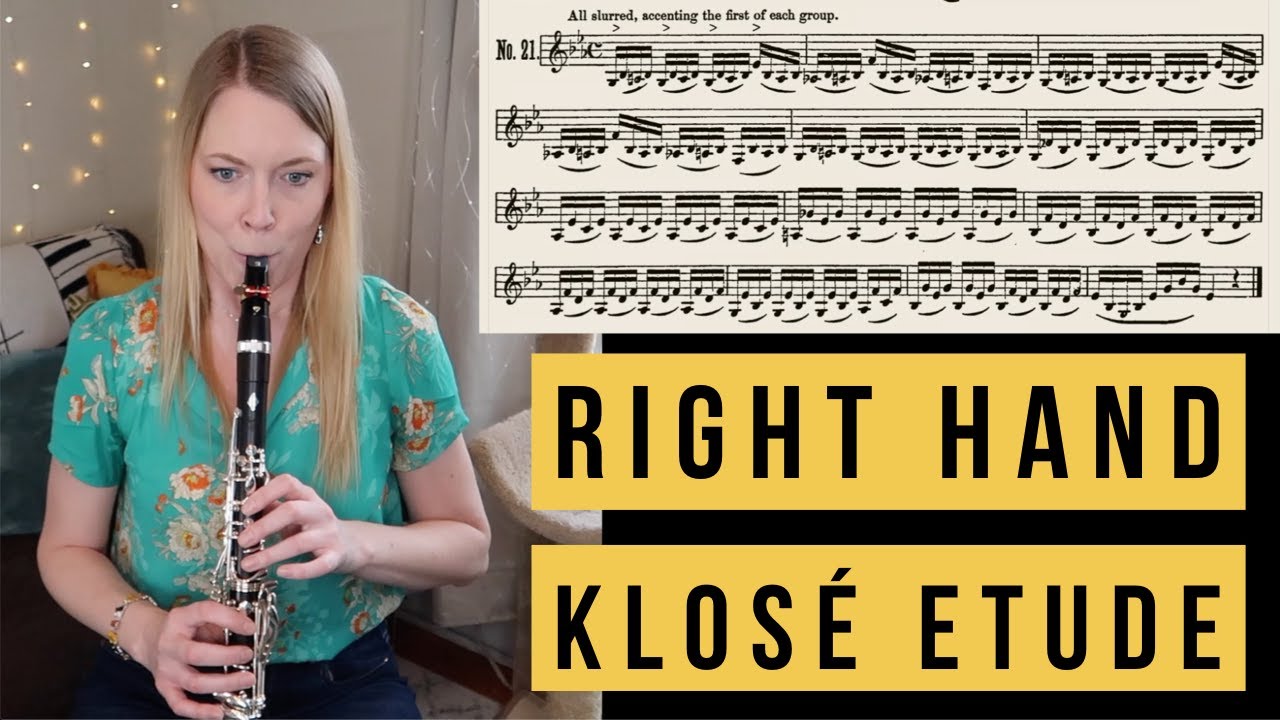 Right Hand Exercise & Tips for Clarinet Stability | Clarinets, Cats, & Coffee