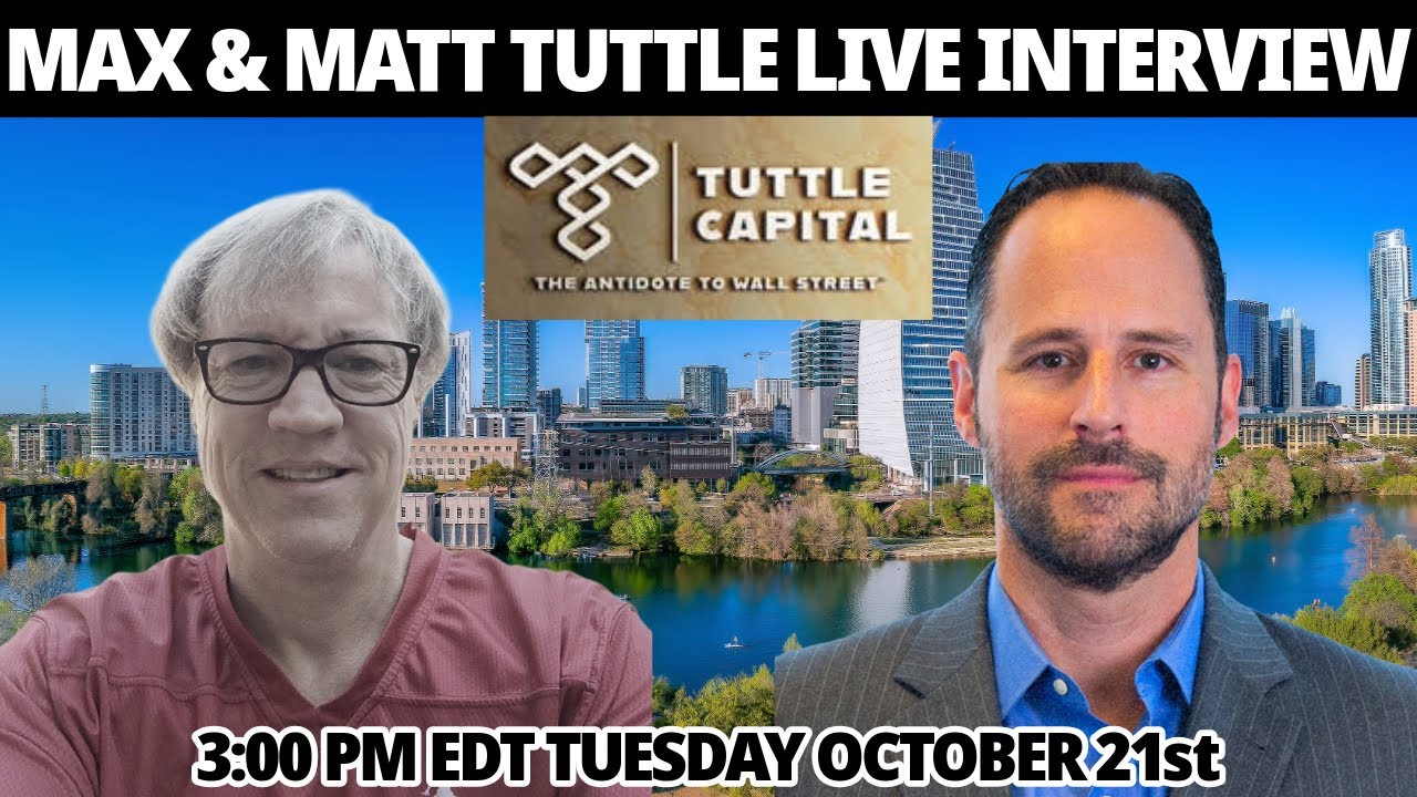 МАКСИМАЛЬНЫЕ ВИЗИТЫ С МЭТЬЮ ТАТТЛОМ ИЗ TUTTLE CAPITAL