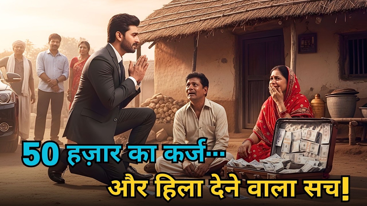 सिर्फ 50 हजार के कर्ज़ पर करोड़पति पहुँचा गरीब की झोपड़ी — सच ने सबको सन्न कर दिया