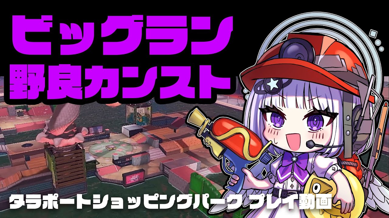 【ビッグラン】野良でタラポートショッピングパーク カンスト！！【スプラトゥーン3】