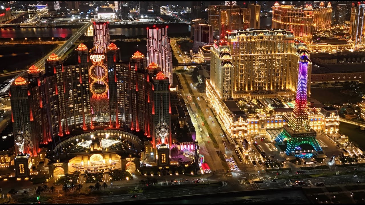 Macau & Hong Kong (Drone Video) 4K