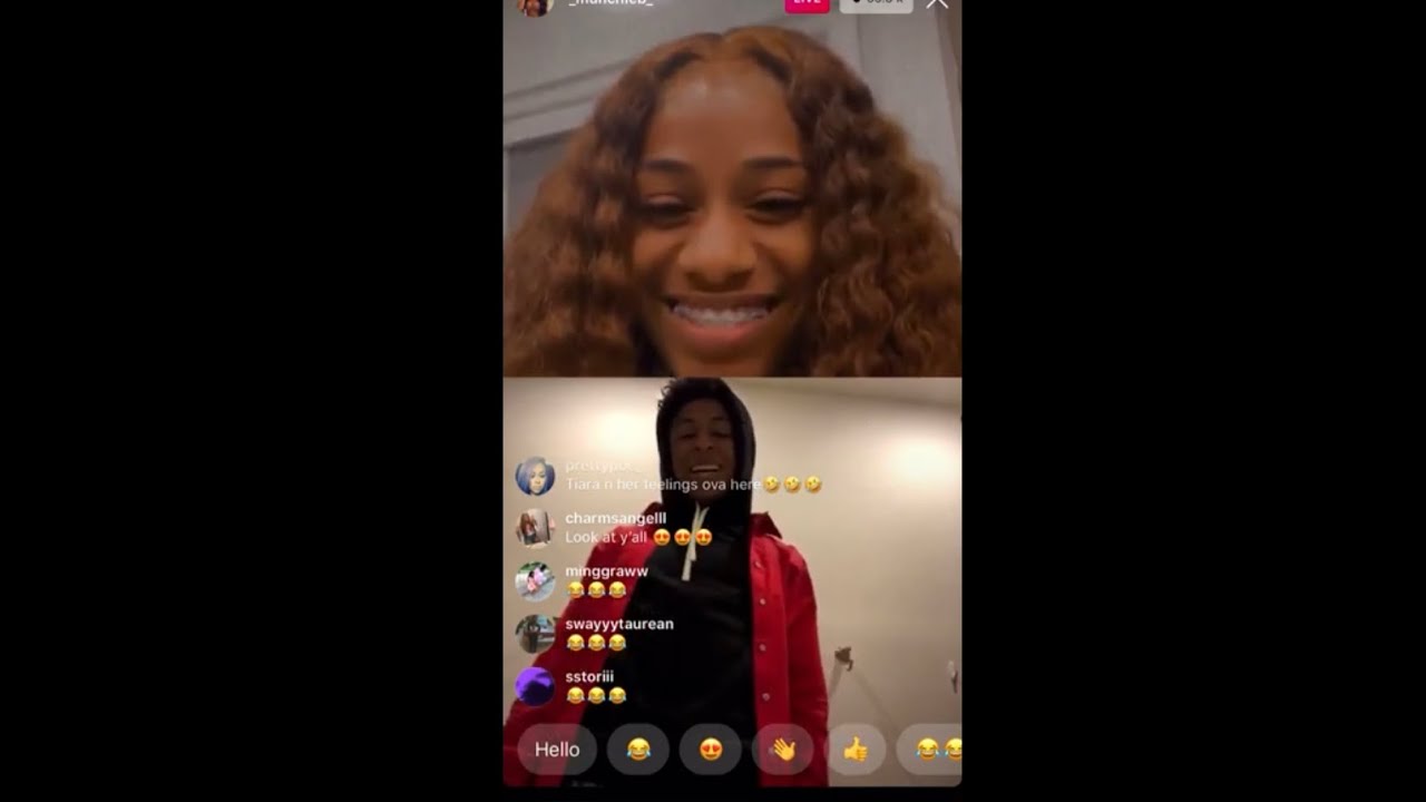 NBA YOUNGBOY IG LIVE WITH Boosie SISTER AND ASK HER TO COME Over ❗️😂