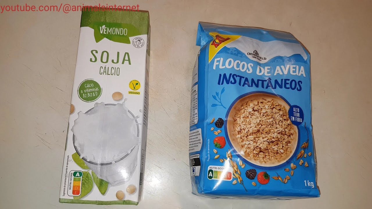 Crownfield LIDL Instant Oat Flakes with Vemondo LIDL Soya Milk: how to