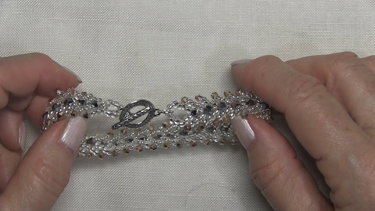 DIY - Pulsera - San Petesburgo-Tutorial- Bracelet - Saint Petersburg technique