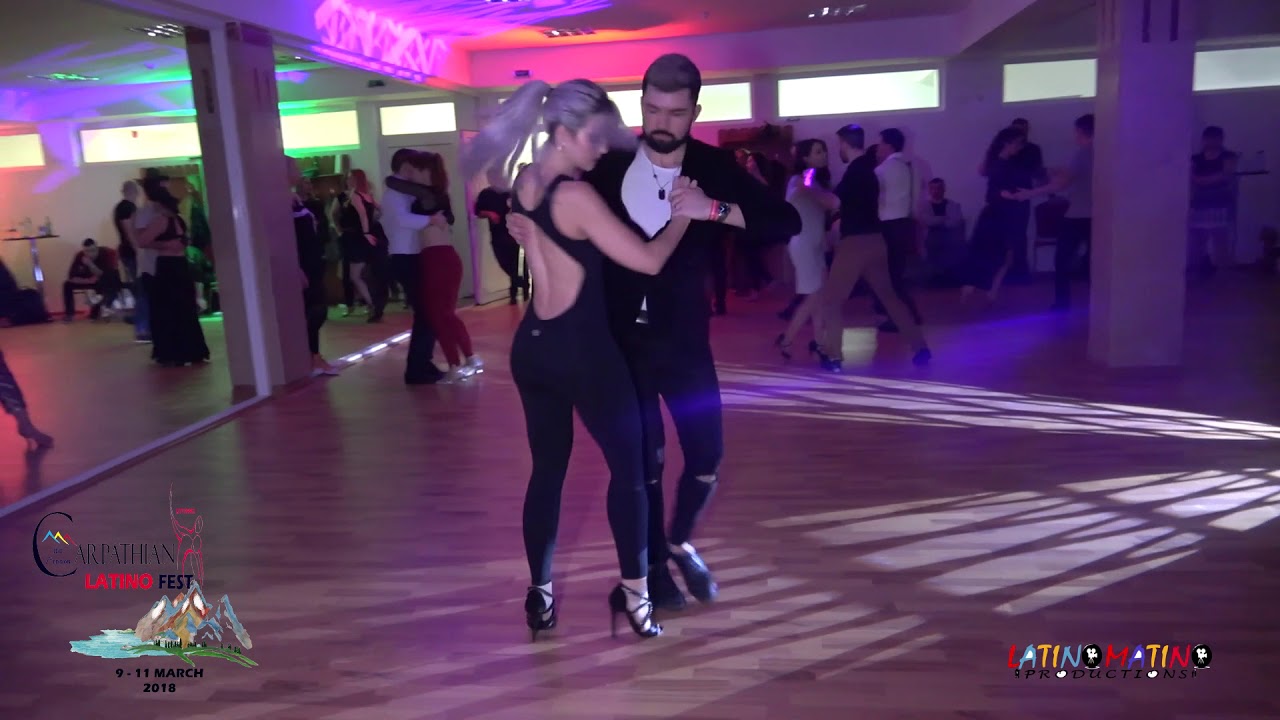 Cotiso Bogdan Nistorica & Sara Lopez @ Carpathian Latino Fest 2018 / Kizomba Social Dance ( #362 )
